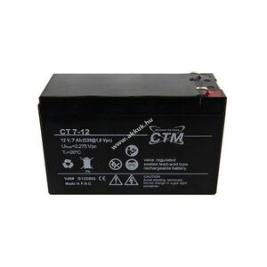 CTM CT7-12 akku 12V 7Ah VDS G103049 gél kép