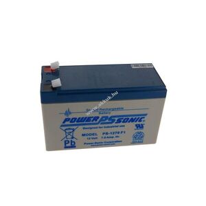 Powersonic PS-1270 12V 7Ah akku AGM ólom kép