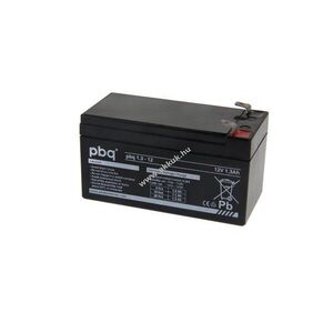 PBQ akku 12V 1, 3Ah ólomakku kép