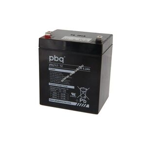 PBQ 5, 2-12 12V 5, 2Ah ólomakku kép