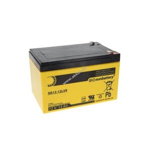 SUN SB12-12LVO 12V 12Ah VDS G104069 akku AGM ólom kép