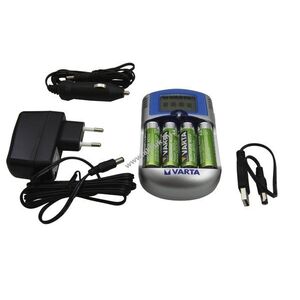 VARTA Power Play LCD Charger 57070 töltő 4db AA Mignon ceruza 2600mAh akku kép