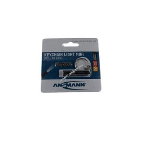 Ansmann Mini kulcstartó LED zseblámpa 1600-0272 elemekkel együtt (4x LR41) kép