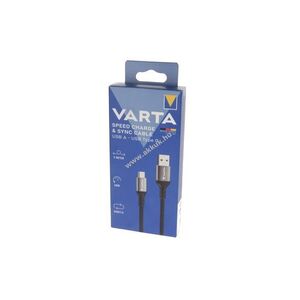 VARTA Speed Charge & Sync kábel USB A - USB Type C 2m 60W USB3.0 5Gbit/s kép