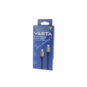 VARTA Speed Charge & Sync USB Type-C kábel USB Type-C 2m 100W USB3.1 10Gbit/s kép
