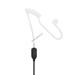 Helyettesítő fülhallgató GES-D4 GE-D400LA-S-01 3, 5mm jack 60cm textilkábel Knowles hangszóró kép