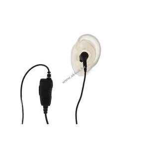 Helyettesítő headset GES-PA1 Motorola PTT mikrofonnal, szilikon fülillesztékek 3 méret kép
