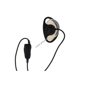 Helyettesítő Headset ES-P03 Sepura STP8000/9000 SC20 SC21 D-formás fülkampó textilkábellel kép