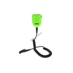 Helyettesítő hangszórós mikrofon GE-XMB7E Hi-Viz vészgombbal Sepura STP9000 SC20 SC21 kép