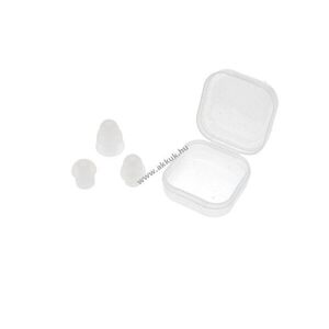 Helyettesítő fülilleszték átlátszó készlet 1/2/3 lamellás hangcsövekhez 34x34mm higiénbox szilikon kép