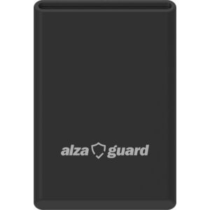 AlzaGuard Premium Silicone Wallet Compatible with Magsafe - fekete kép
