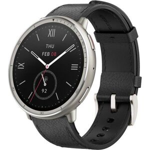 Amazfit Active 2 NFC Premium Black Leather kép