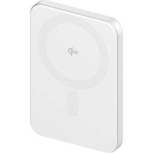 AlzaPower Qi2 Ultra Slim 5000mAh Compatible with MagSafe PD (20W) fehér kép