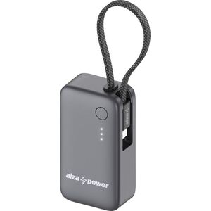 AlzaPower Loop 5000mAh Power Delivery (20 W) - szürke kép
