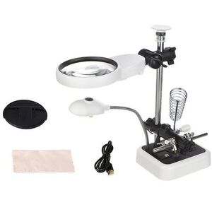 VERK 09161 Harmadik kéz nagyítóval, 6× LED kép