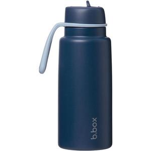 b.box Thermo palack szívószállal 1 l midnight kép