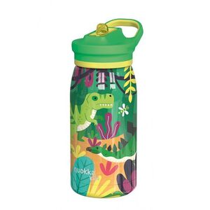 Quokka termosz szívószállal, Pop Kids 445 ml Dinosaurus Jungle kép