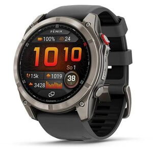 Garmin Fenix 8 Pro 51mm AMOLED Sapphire Titanium Graphite kép