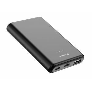 Swissten Power Line Power Bank 5000 mAh 20W Power Delivery fekete kép