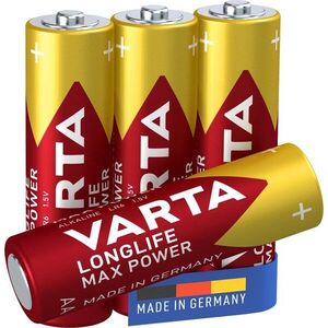 VARTA Longlife Max Power Alkáli elem AA 4 db kép