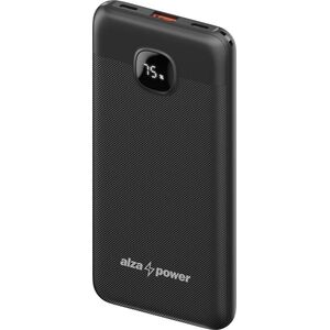 AlzaPower Garnet 10000mAh Power Delivery (22, 5W) - fekete kép