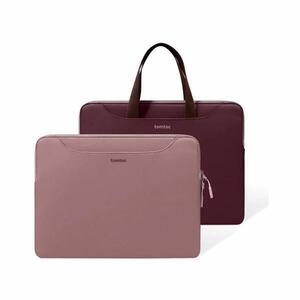 tomtoc Light-A21 Dual-color Slim Laptop Handbag, 13, 5 Inch - Raspberry kép