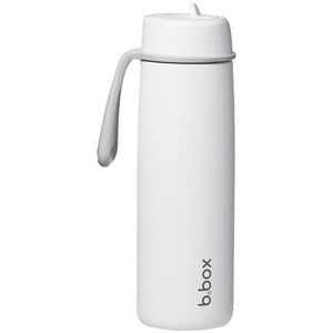b.box Termosz + szívószál - 690 ml, white out kép