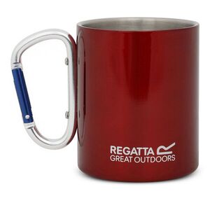 Regatta Steel Mug Karabiner red kép