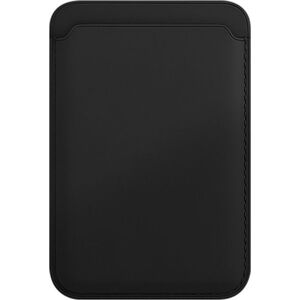 AlzaGuard Genuine Leather Wallet Compatible with Magsafe - fekete kép