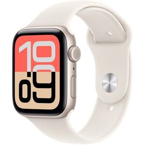Apple Watch SE 3 40mm Csillagfény alumíniumtok Csillagfény sportszíjjal - M/L kép