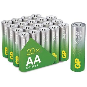 GP Super AA alkáli elem (LR6), 20 db kép
