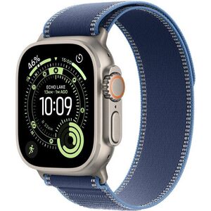 Apple Watch Ultra 3 49mm Natúr titánium tok Kék/élénkkék terep pánttal - S/M kép