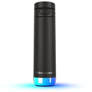 HidrateSpark PRO 2 okosüveg + szívószál, 621 ml, fekete kép