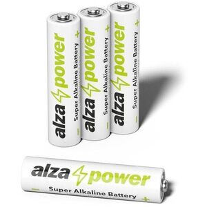 AlzaPower Super Alkaline LR03, AAA, 4 db kép