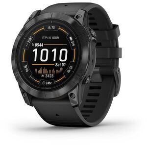 Garmin Epix Pro (Gen 2) 51 mm - szürke, fekete szilikon szíjjal kép