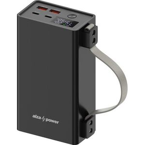 AlzaPower BigFoot 50000 mAh Power Delivery (100 W), fekete kép