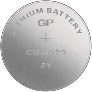 GP lítium gombelem GP CR2025 kép