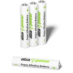 AlzaPower Super Alkaline LR61 (AAAA), 4 db kép