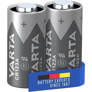 VARTA Photo Lithium Speciális lítium elem CR123A 2 db kép