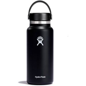 Hydro Flask Wide Mouth Flex Cap - rozsdamentes acél, 32 oz, 946 ml, Black kép