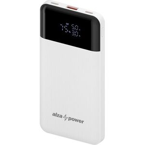 AlzaPower Parade Gen2 10000mAh Power Delivery, 22, 5W, fehér kép