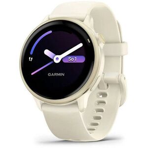 Garmin Vívoactive 6 Lunar Gold/Bone Band kép