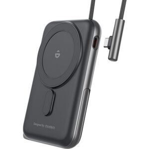 ChoeTech PD20W Magnetic 10000mAh Power Bank With Cable black kép