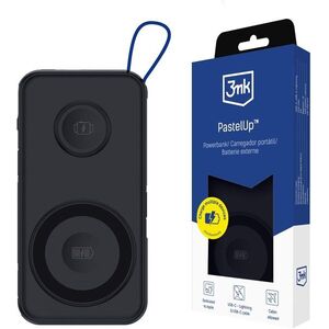 3MK PastelUp 10.000 mAh 22.5 W - fekete kép