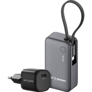AlzaPower Compact Explorer, fekete kép