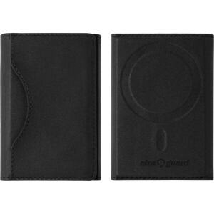AlzaGuard foldable PU leather wallet Compatible with Magsafe - fekete kép