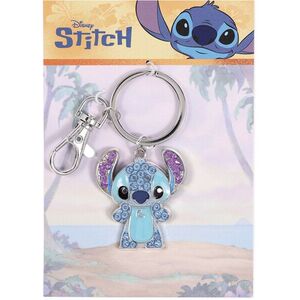 Disney 3D gyerek kulcstartó strasszkövekkel - Stitch kép