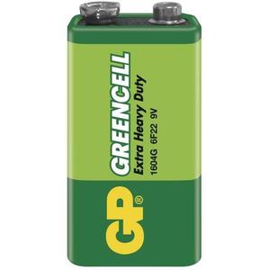 GP Greencell 9V cink elem (6F22), 1db kép