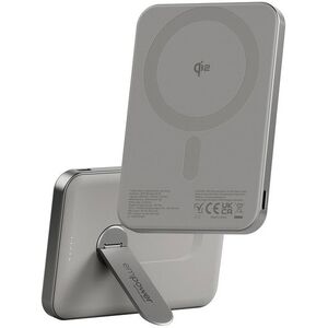 PanzerGlass Empower vezeték nélküli Qi2 Powerbank 5000 mAh, MagSafe, 360° forgatható állvánnyal kép