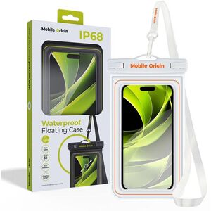 Mobile Origin Waterproof Floating Case 6.8" White/Orange tok kép